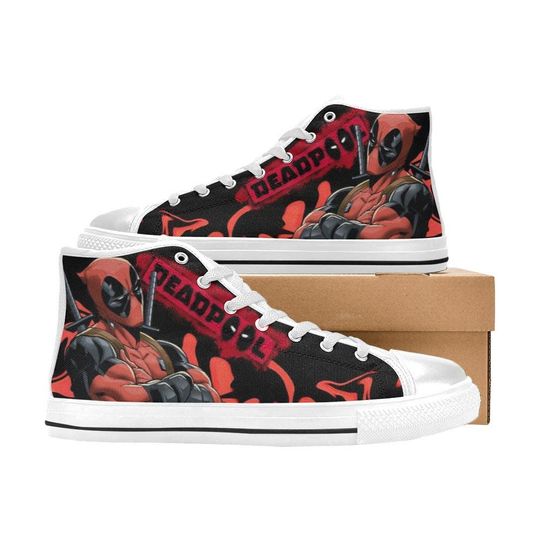 Deadpool High Top Shoes Sneakers