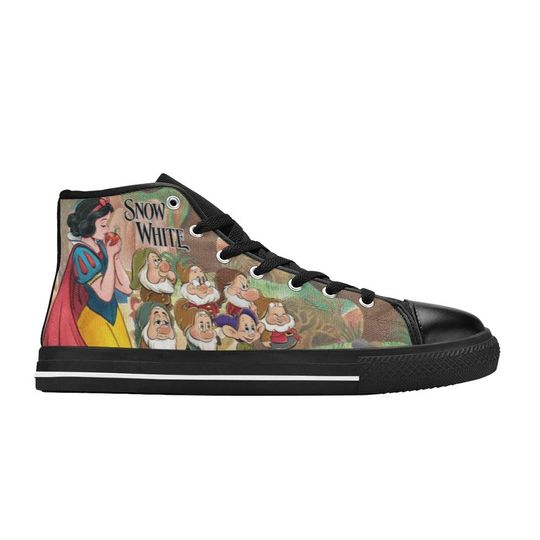 Snow White High Top Shoes Sneakers