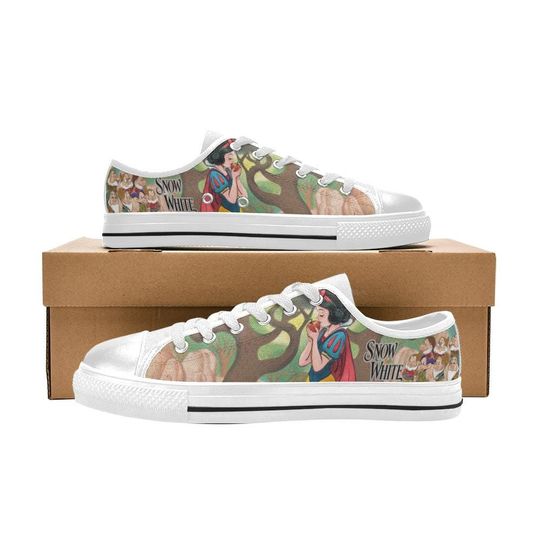 Snow White Low Top Shoes Sneakers