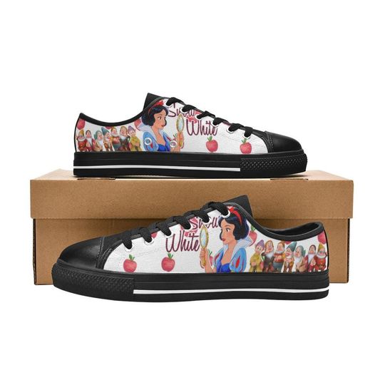 Snow White Low Top Shoes Sneakers