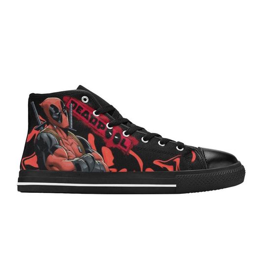 Deadpool High Top Shoes Sneakers