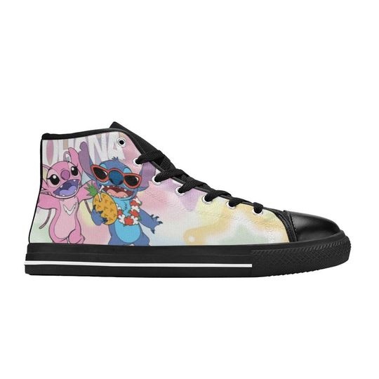 Lilo And Stitch High Top Shoes Sneakers