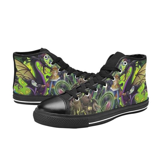 Maleficent High Top Shoes Sneakers