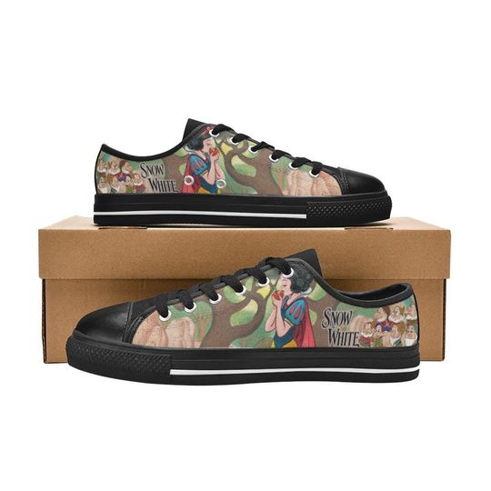 Snow White Low Top Shoes Sneakers