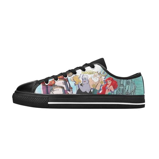 The Little Mermaid Low Top Shoes Sneakers