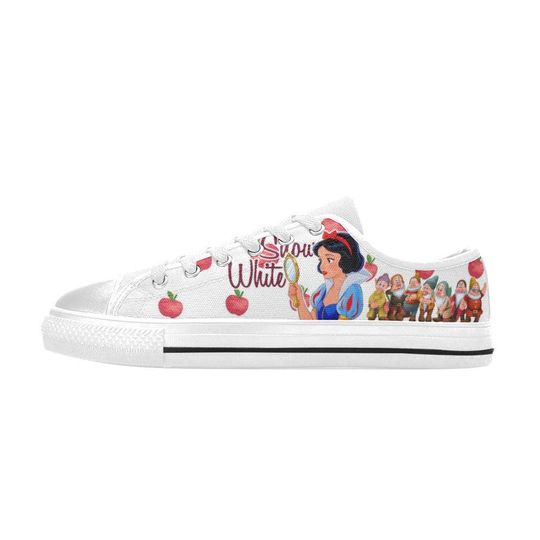 Snow White Low Top Shoes Sneakers