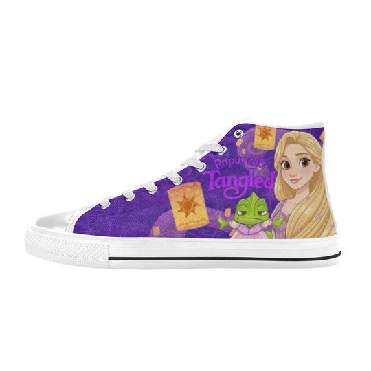 Tangled High Top Shoes Sneakers