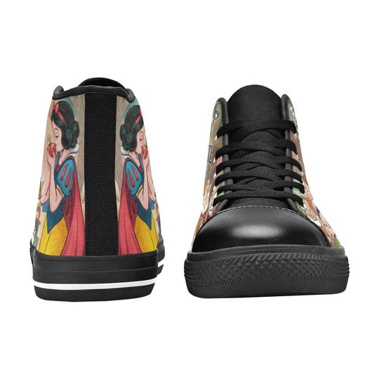 Snow White High Top Shoes Sneakers