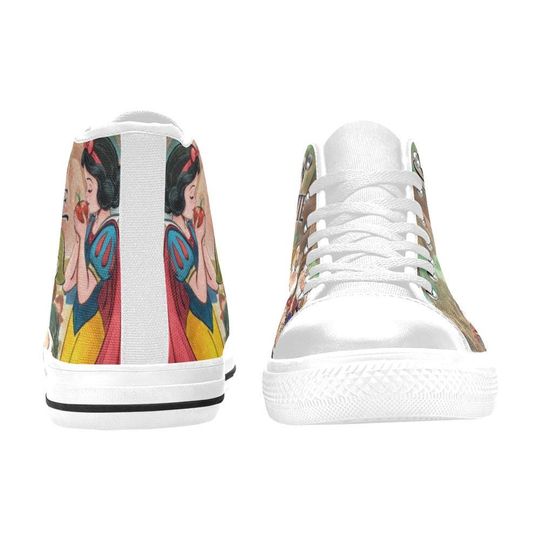 Snow White High Top Shoes Sneakers