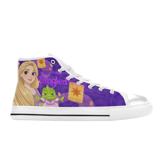 Tangled High Top Shoes Sneakers