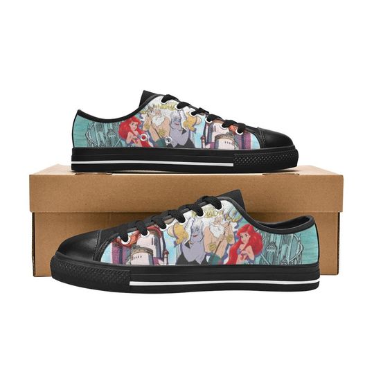The Little Mermaid Low Top Shoes Sneakers