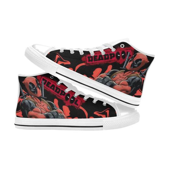 Deadpool High Top Shoes Sneakers