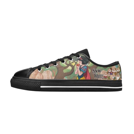 Snow White Low Top Shoes Sneakers