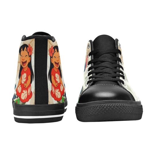 Lilo And Stitch High Top Shoes Sneakers