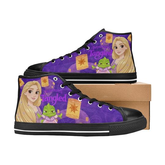 Tangled High Top Shoes Sneakers