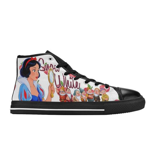 Snow White High Top Shoes Sneakers