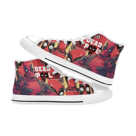 Deadpool High Top Shoes Sneakers