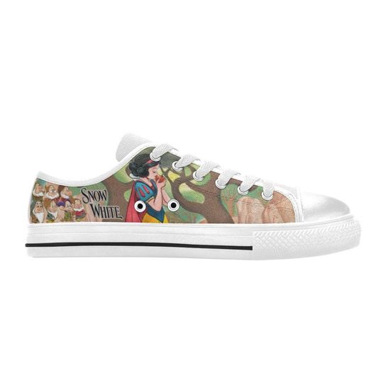 Snow White Low Top Shoes Sneakers