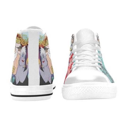 The Little Mermaid High Top Shoes Sneakers