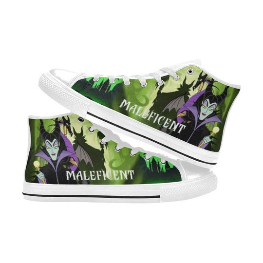 Maleficent High Top Shoes Sneakers