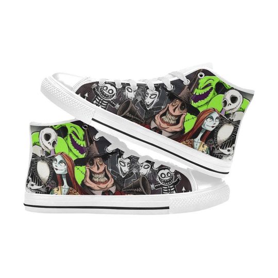 The Nightmare Before Christmas High Top Shoes Sneakers