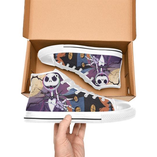 The Nightmare Before Christmas High Top Shoes Sneakers