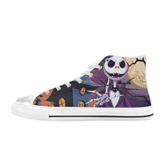 The Nightmare Before Christmas High Top Shoes Sneakers