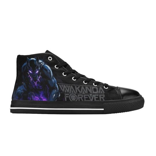 Black Panther High Top Shoes Sneakers