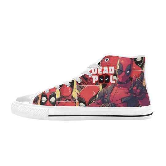 Deadpool High Top Shoes Sneakers