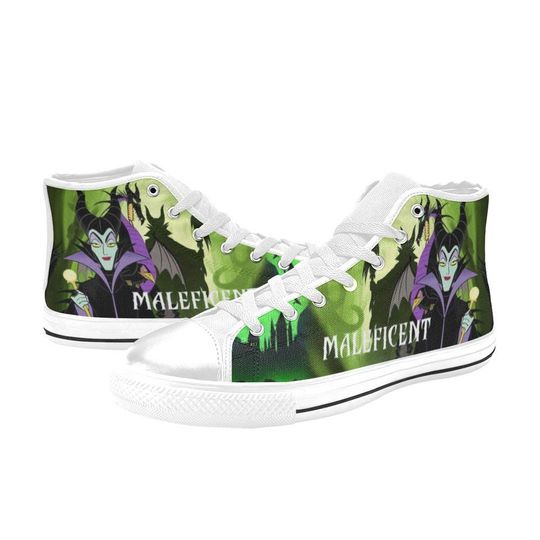 Maleficent High Top Shoes Sneakers