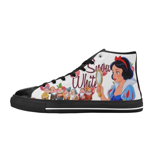 Snow White High Top Shoes Sneakers