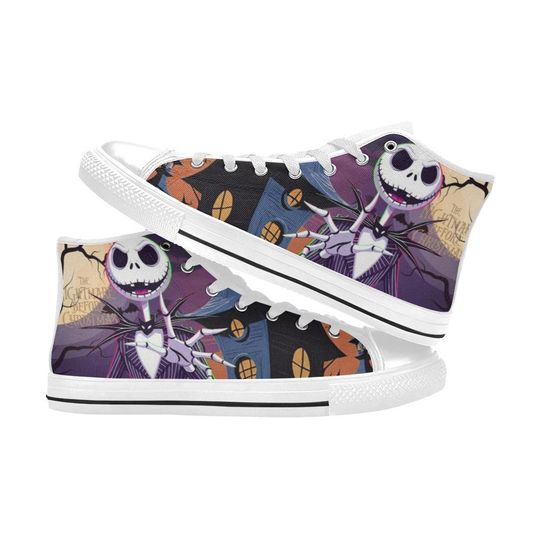 The Nightmare Before Christmas High Top Shoes Sneakers