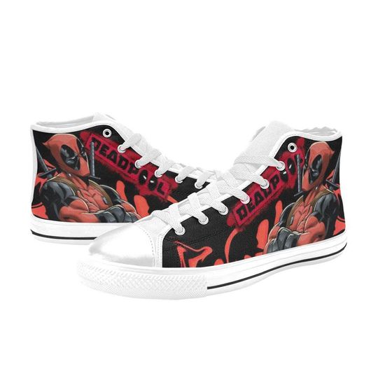 Deadpool High Top Shoes Sneakers
