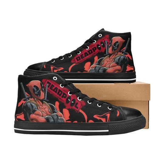 Deadpool High Top Shoes Sneakers
