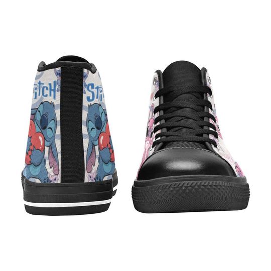 Lilo And Stitch High Top Shoes Sneakers