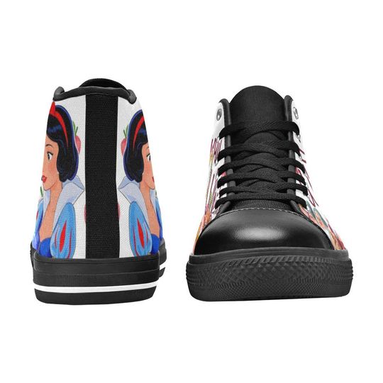 Snow White High Top Shoes Sneakers
