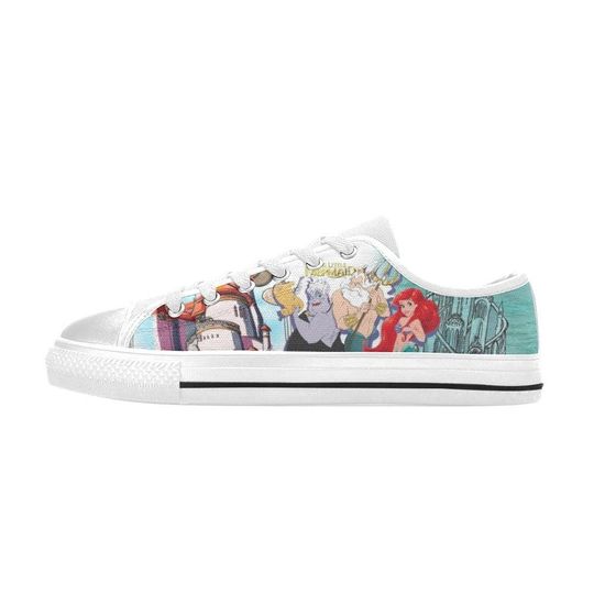 The Little Mermaid Low Top Shoes Sneakers
