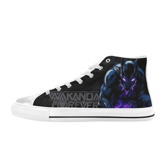 Black Panther High Top Shoes Sneakers