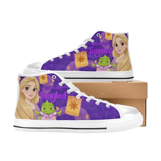 Tangled High Top Shoes Sneakers