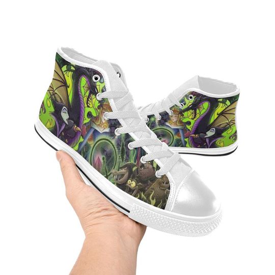 Maleficent High Top Shoes Sneakers