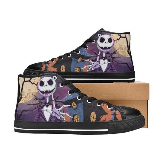 The Nightmare Before Christmas High Top Shoes Sneakers