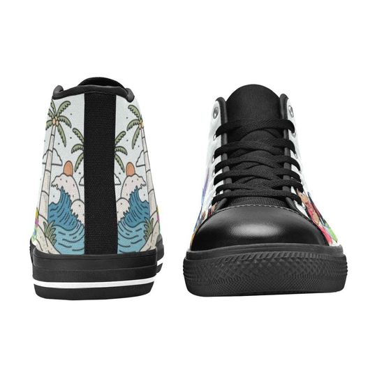 Lilo And Stitch High Top Shoes Sneakers