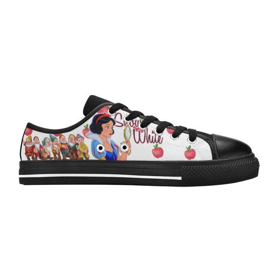 Snow White Low Top Shoes Sneakers