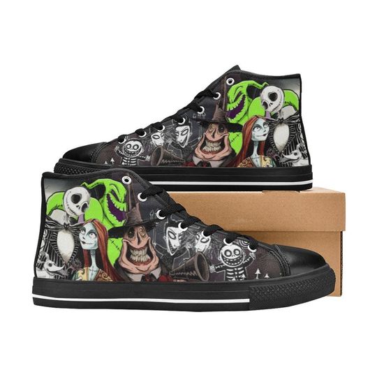 The Nightmare Before Christmas High Top Shoes Sneakers