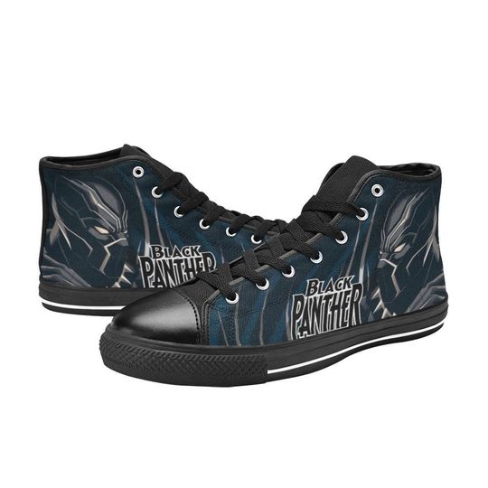 Black Panther High Top Shoes Sneakers