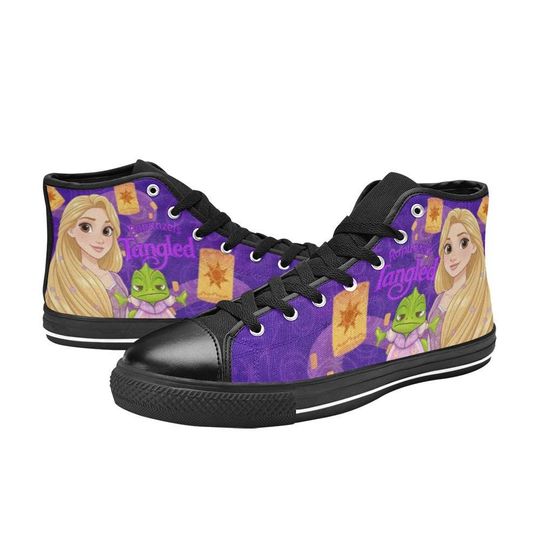 Tangled High Top Shoes Sneakers