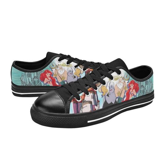 The Little Mermaid Low Top Shoes Sneakers
