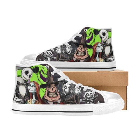The Nightmare Before Christmas High Top Shoes Sneakers