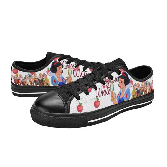 Snow White Low Top Shoes Sneakers