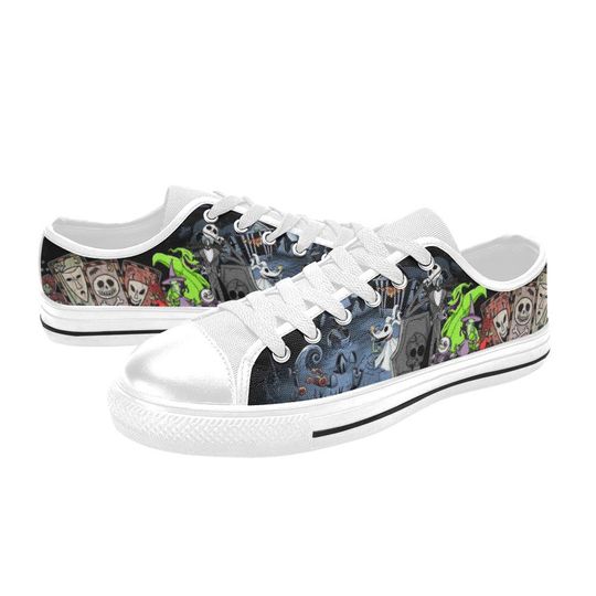 The Nightmare Before Christmas Low Top Shoes Sneakers